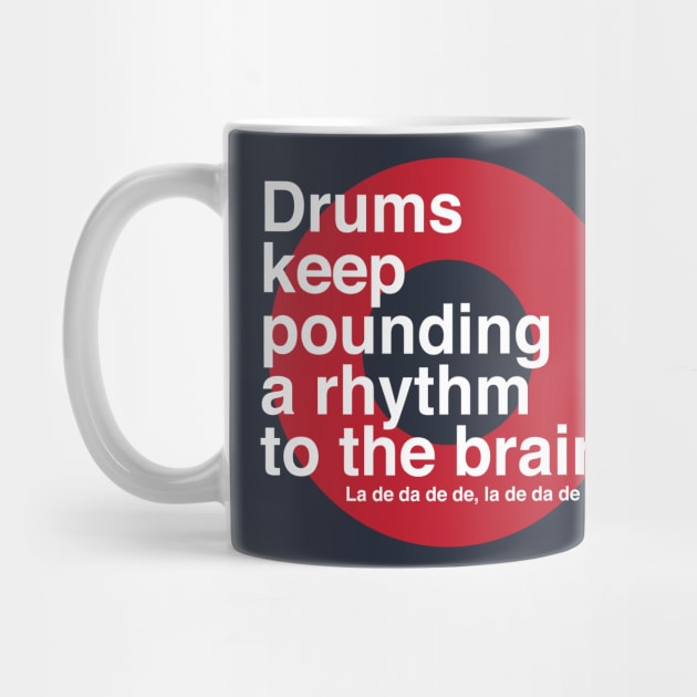 Drums Keep Pounding by modernistdesign